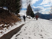 MONTE VACCAREGGIO (raggiunta quota 1430 m) da Malg (1078 m) di Dossena – 30genn26 - FOTOGALLERY